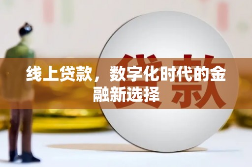 遂宁线上贷款，数字化时代的金融新选择