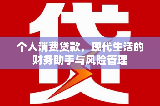 湘西个人消费贷款，现代生活的财务助手与风险管理