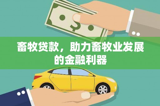 宾阳畜牧贷款，助力畜牧业发展的金融利器