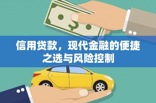 梨树县信用贷款，现代金融的便捷之选与风险控制