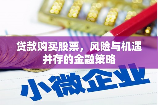 长洲贷款购买股票，风险与机遇并存的金融策略