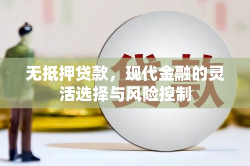 北港无抵押贷款，现代金融的灵活选择与风险控制