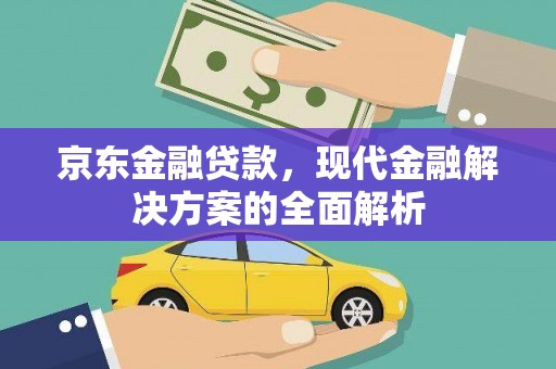 稻城京东金融贷款，现代金融解决方案的全面解析