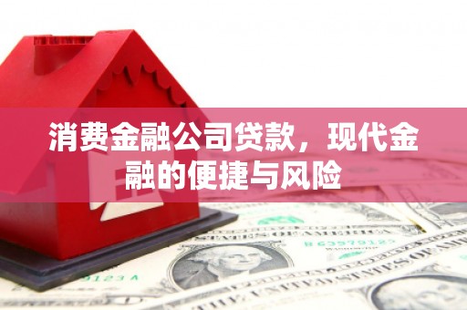丁青消费金融公司贷款，现代金融的便捷与风险
