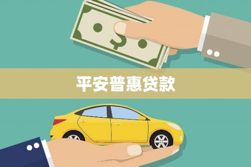 开福平安普惠贷款